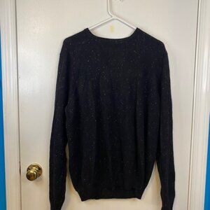 Men's Nordstrom Black cashmere Sweater